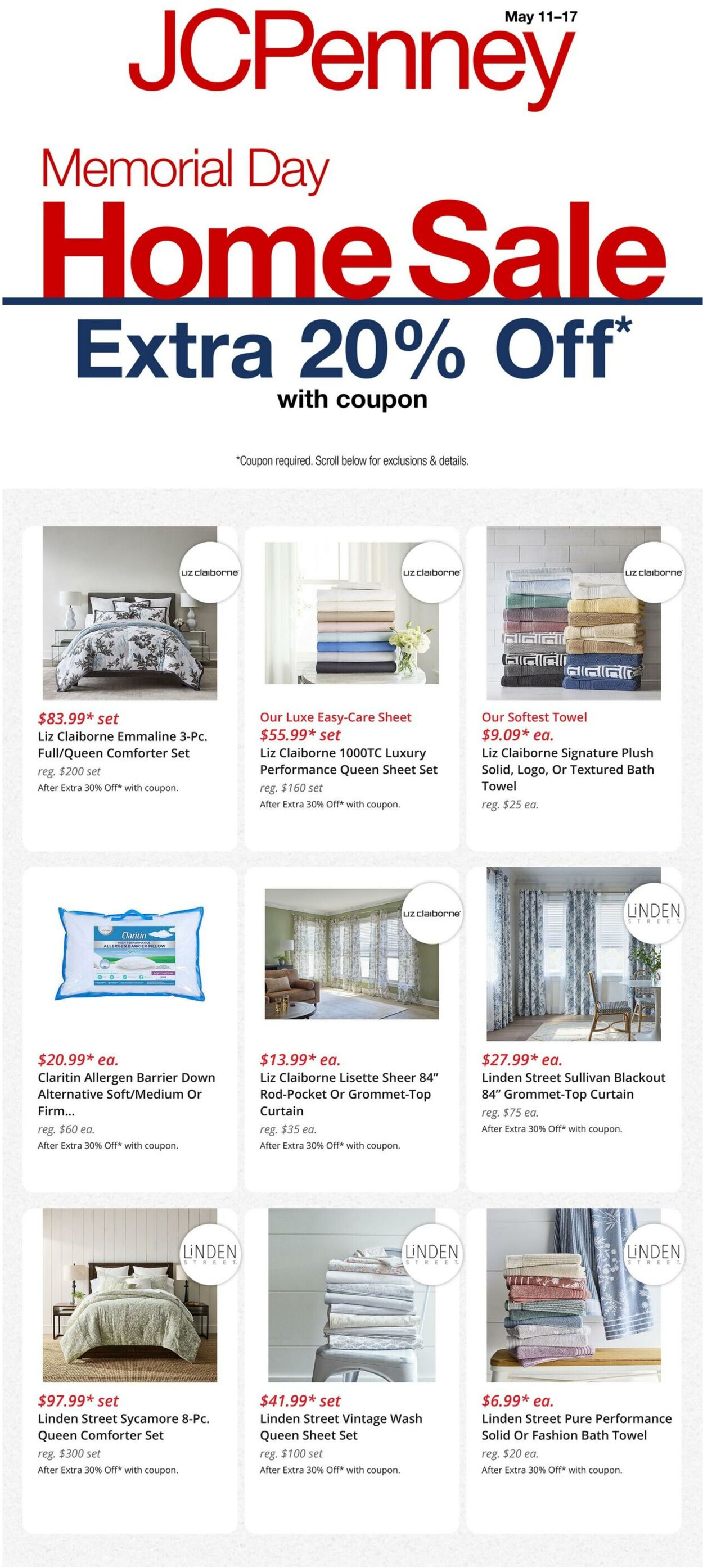 Weekly ad JC Penney 05/11/2026 - 05/17/2026