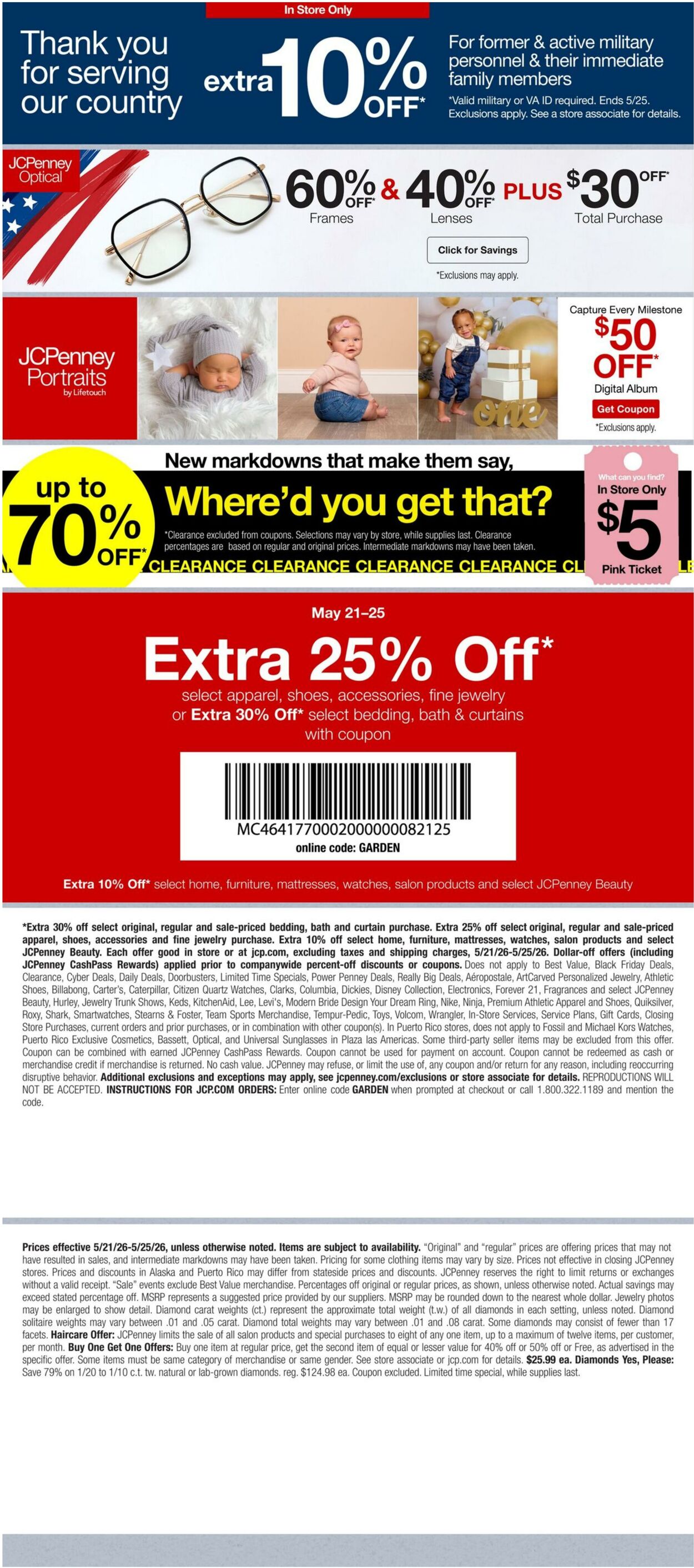 Weekly ad JC Penney 05/21/2026 - 05/25/2026