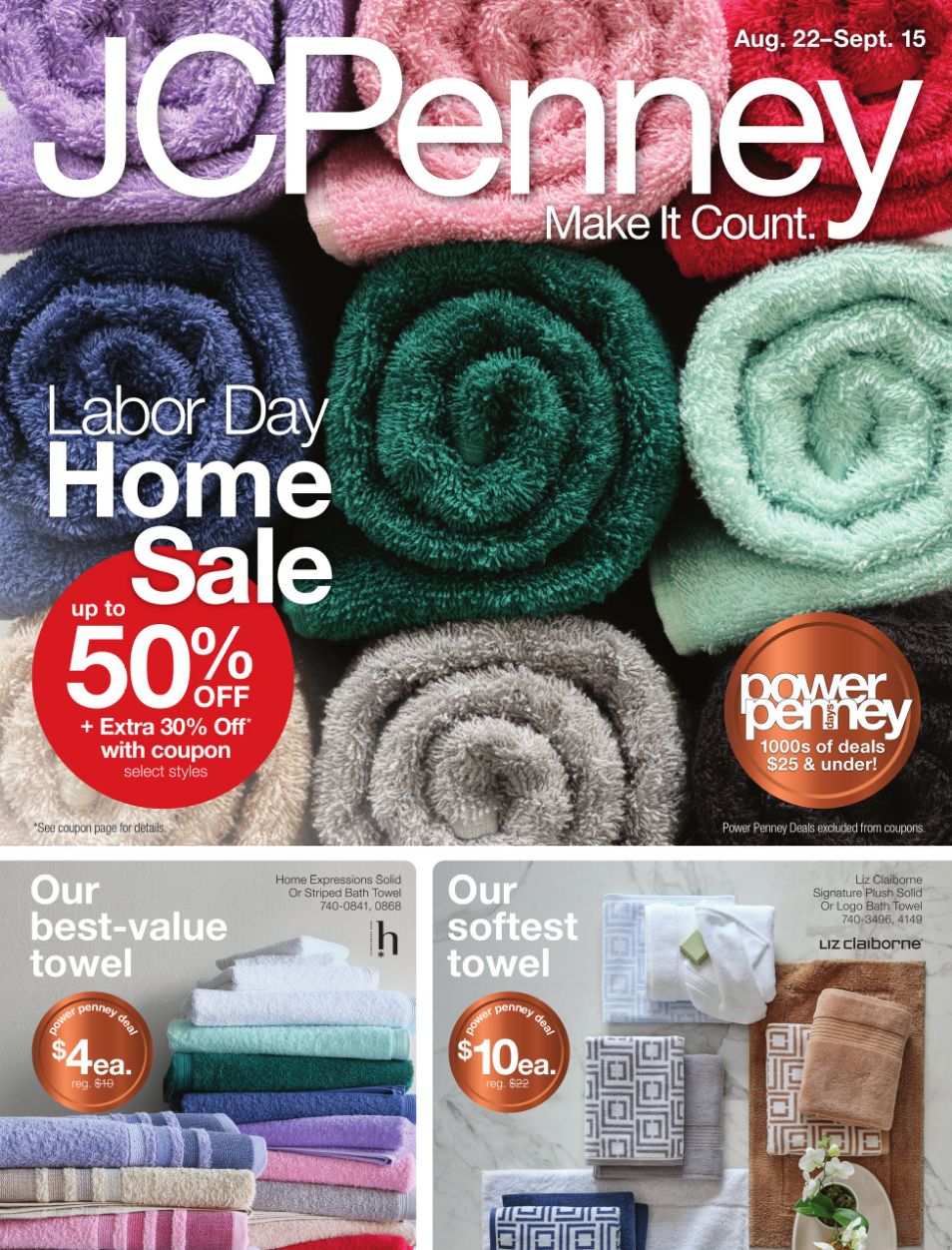 Weekly ad JC Penney 08/22/2024 - 09/15/2024