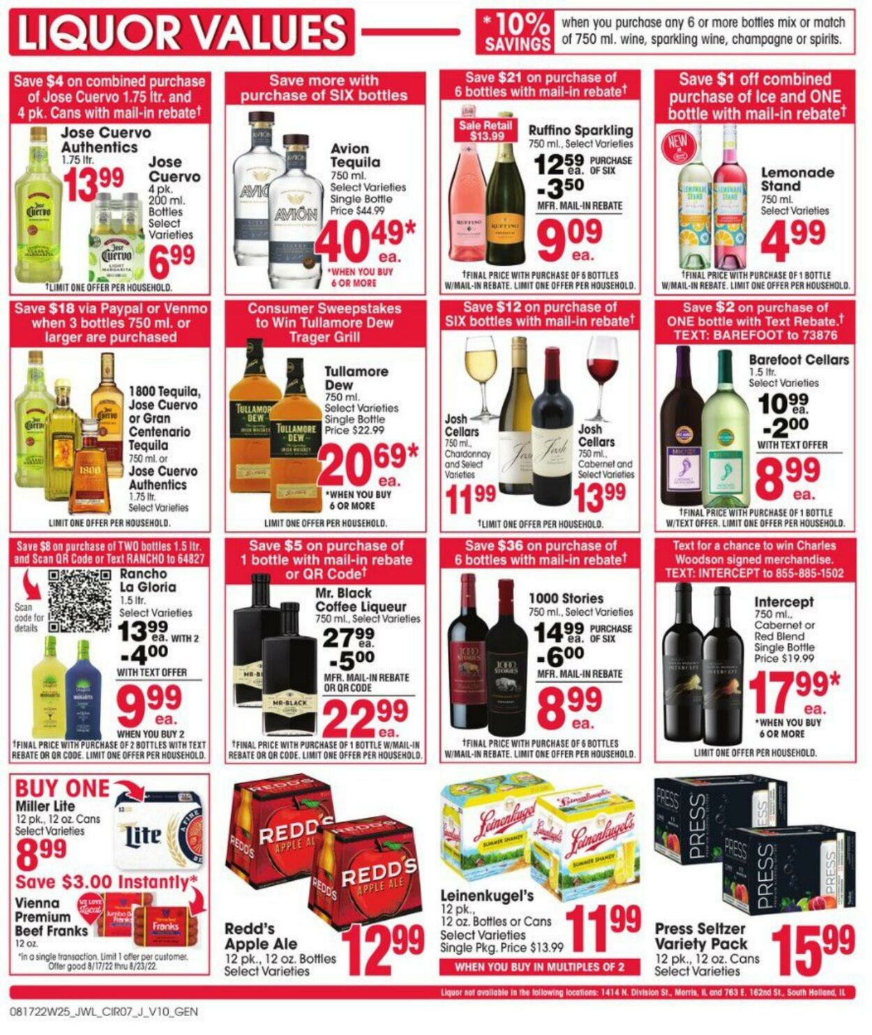 Weekly ad Jewel Osco 08/17/2022 - 08/23/2022