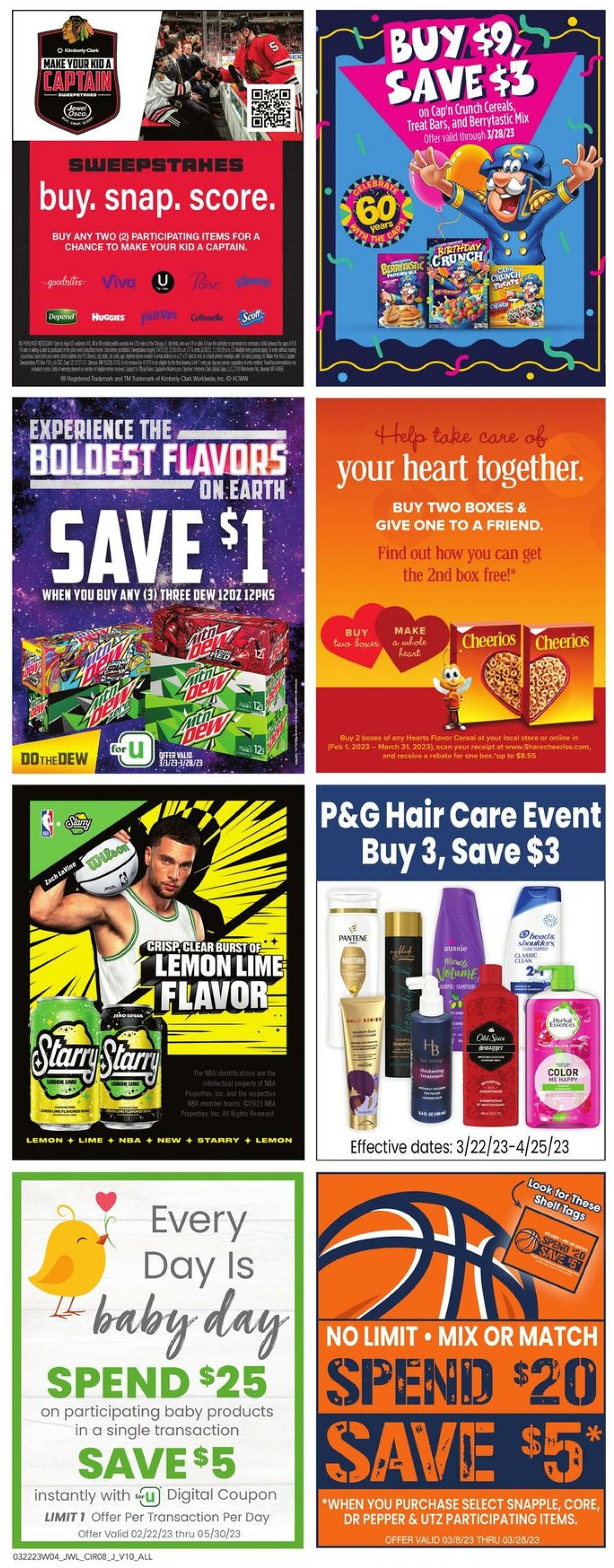 Weekly ad Jewel Osco 03/22/2023 - 03/28/2023