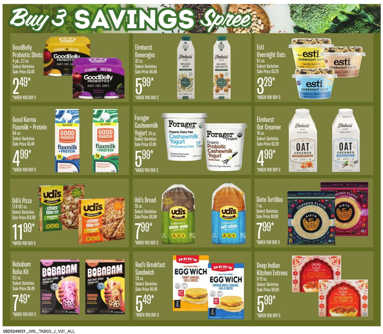 Weekly ad Jewel Osco 09/25/2024 - 10/15/2024