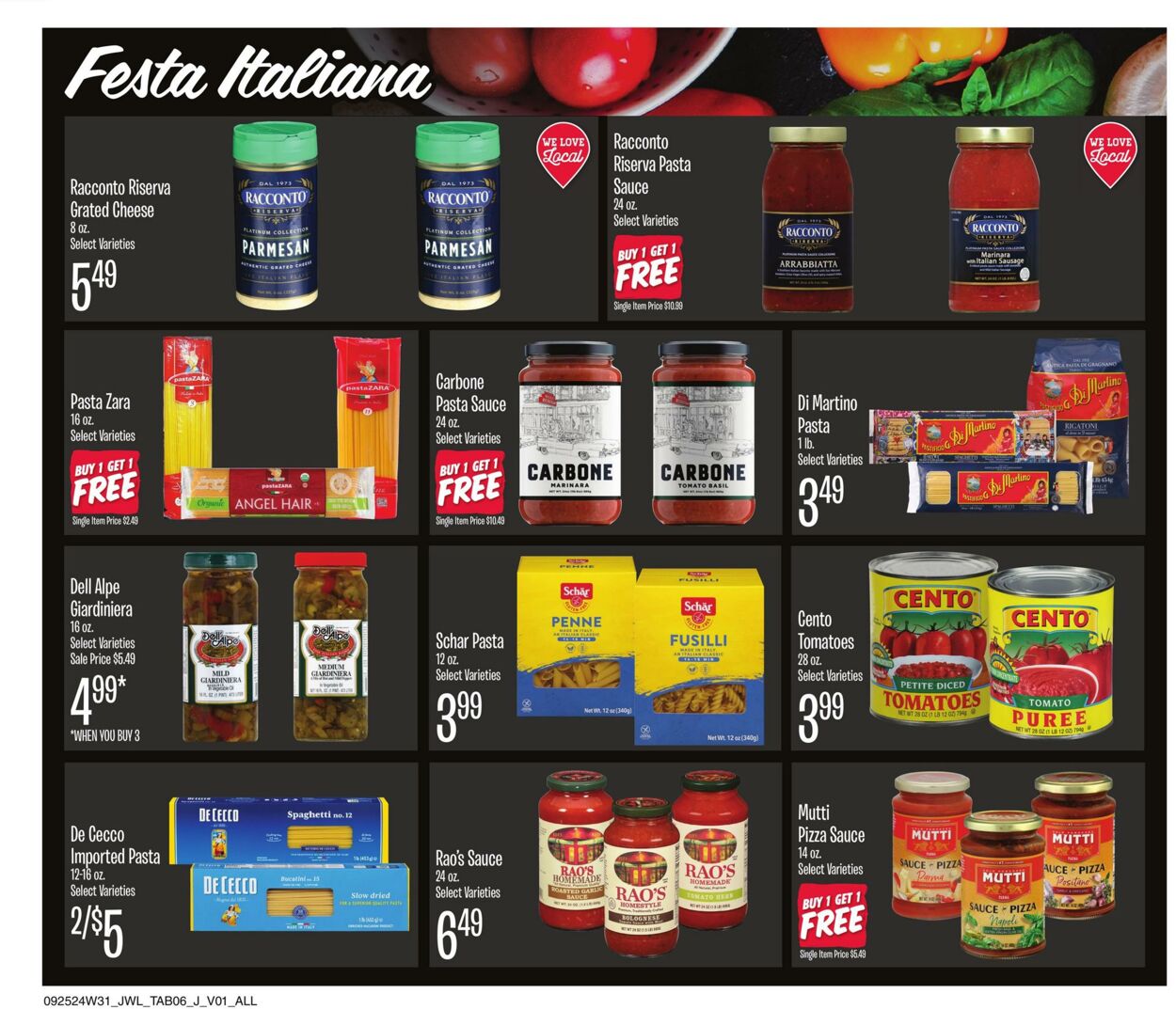 Weekly ad Jewel Osco 09/25/2024 - 10/15/2024