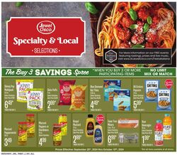 Weekly ad Jewel Osco 10/09/2024 - 10/15/2024