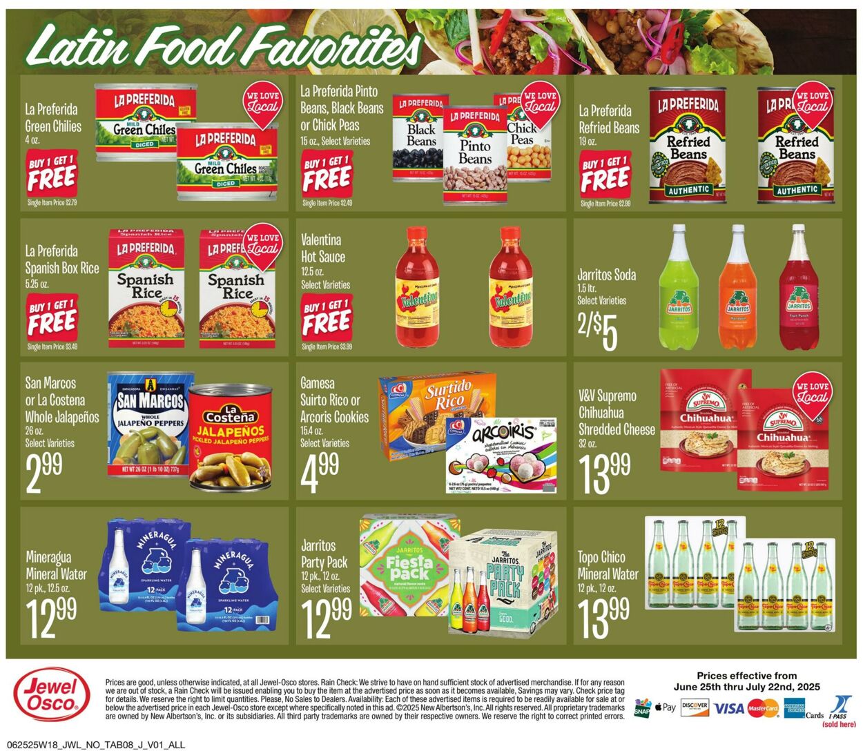 Weekly ad Jewel Osco 06/25/2025 - 07/22/2025