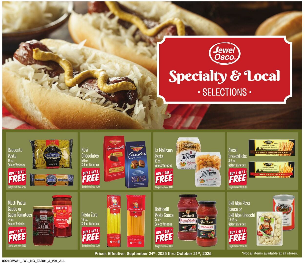 Weekly ad Jewel Osco 09/24/2025 - 10/21/2025