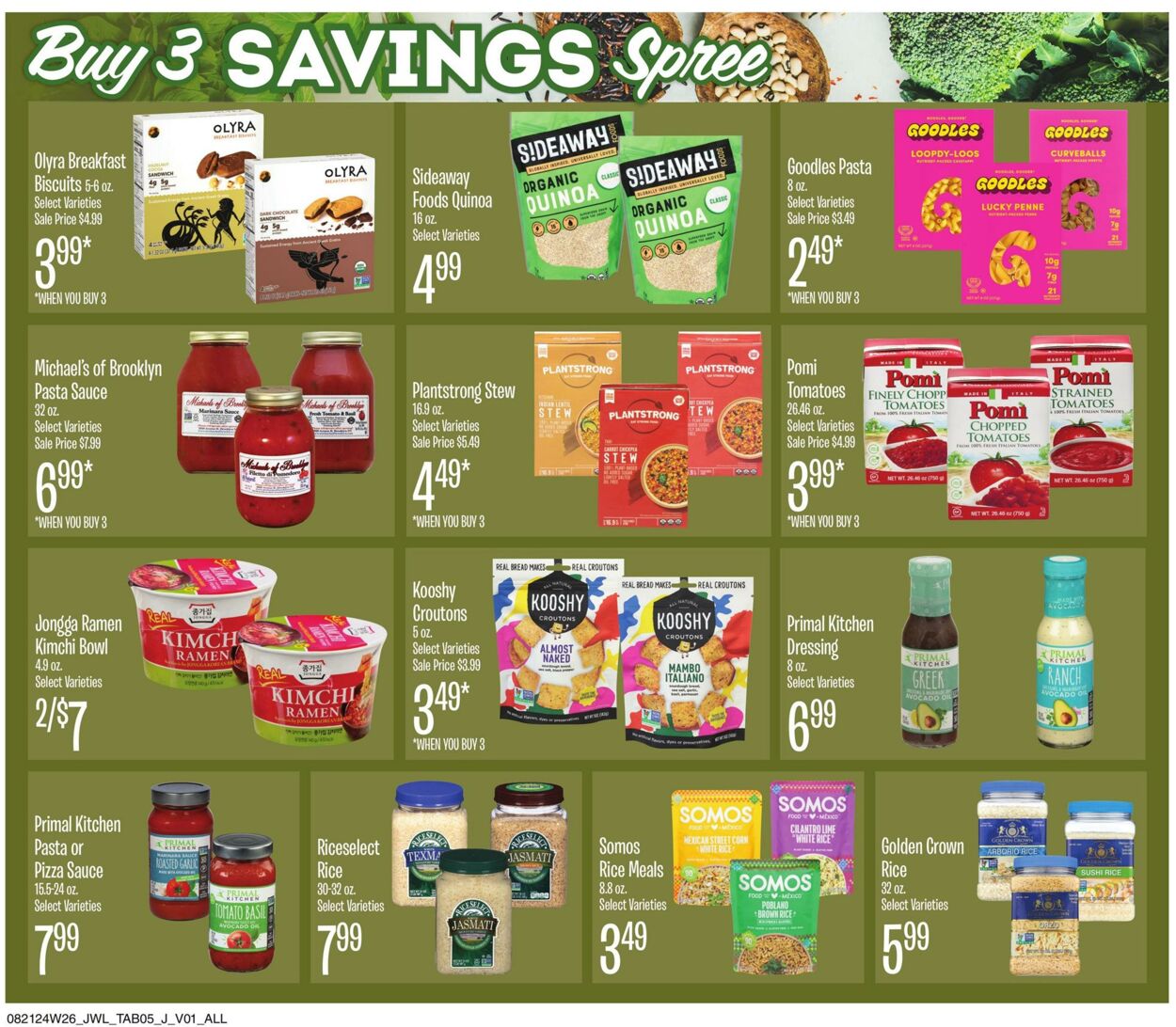 Weekly ad Jewel Osco 08/21/2024 - 09/17/2024