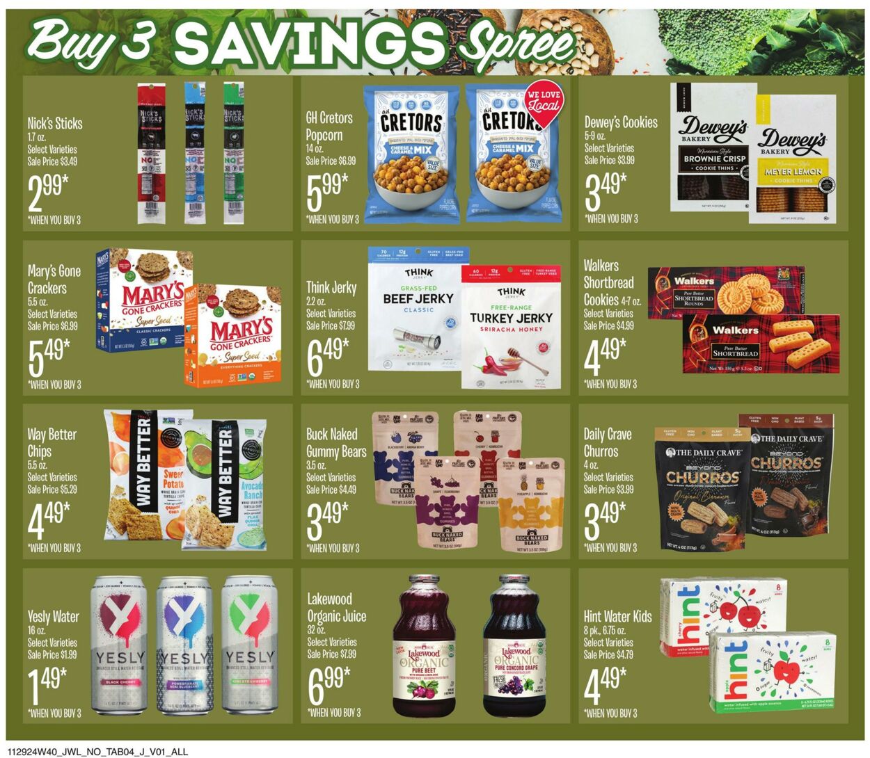 Weekly ad Jewel Osco 11/29/2024 - 12/24/2024