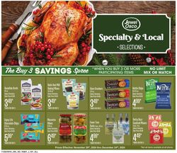 Weekly ad Jewel Osco 11/29/2024 - 12/24/2024