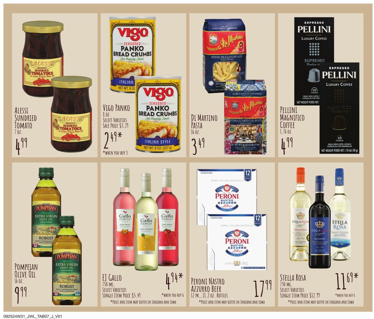 Weekly ad Jewel Osco 09/25/2024 - 10/15/2024