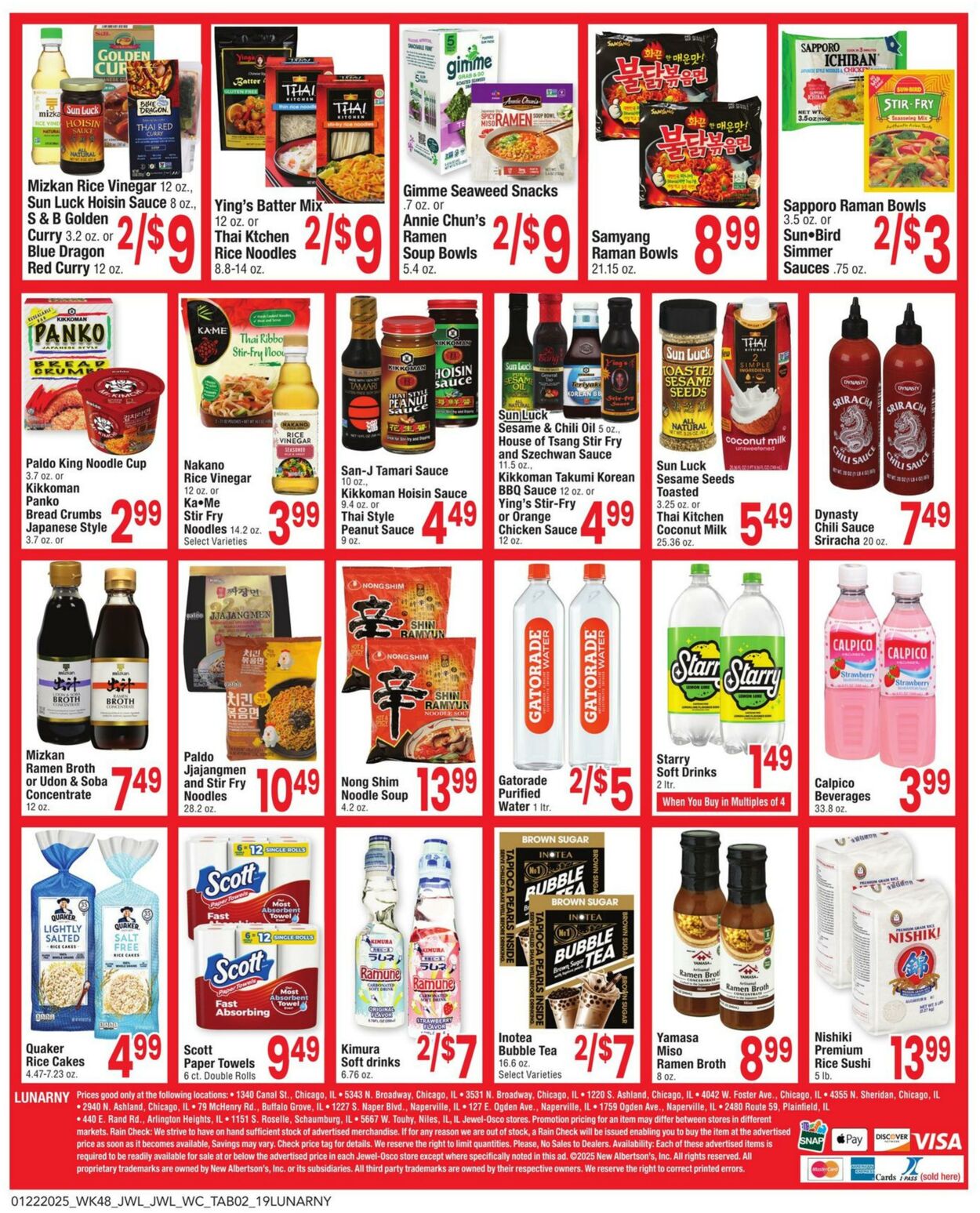 Weekly ad Jewel Osco 01/22/2025 - 01/28/2025