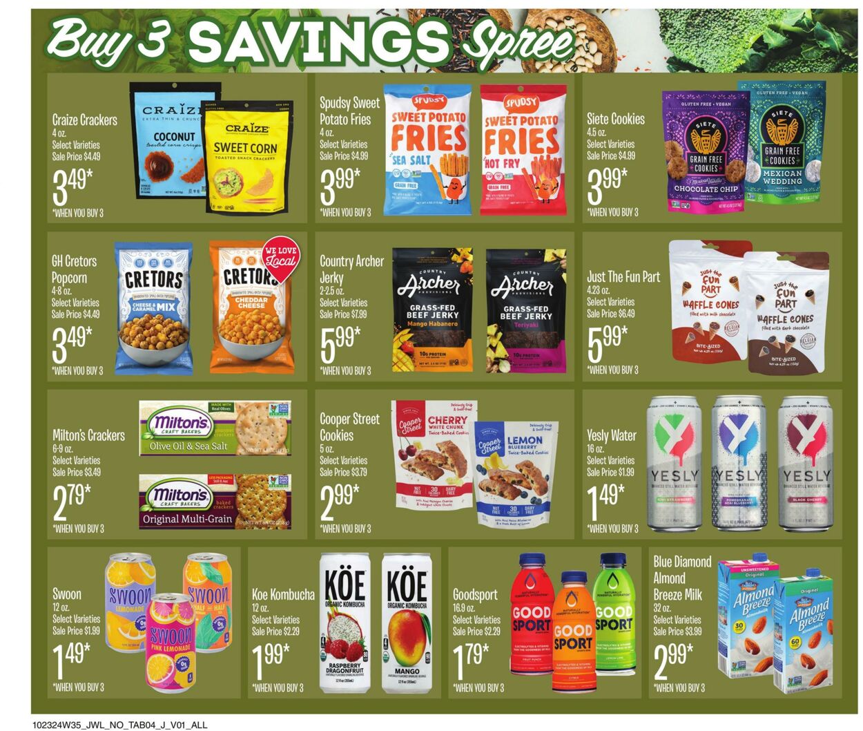 Weekly ad Jewel Osco 10/23/2024 - 11/19/2024