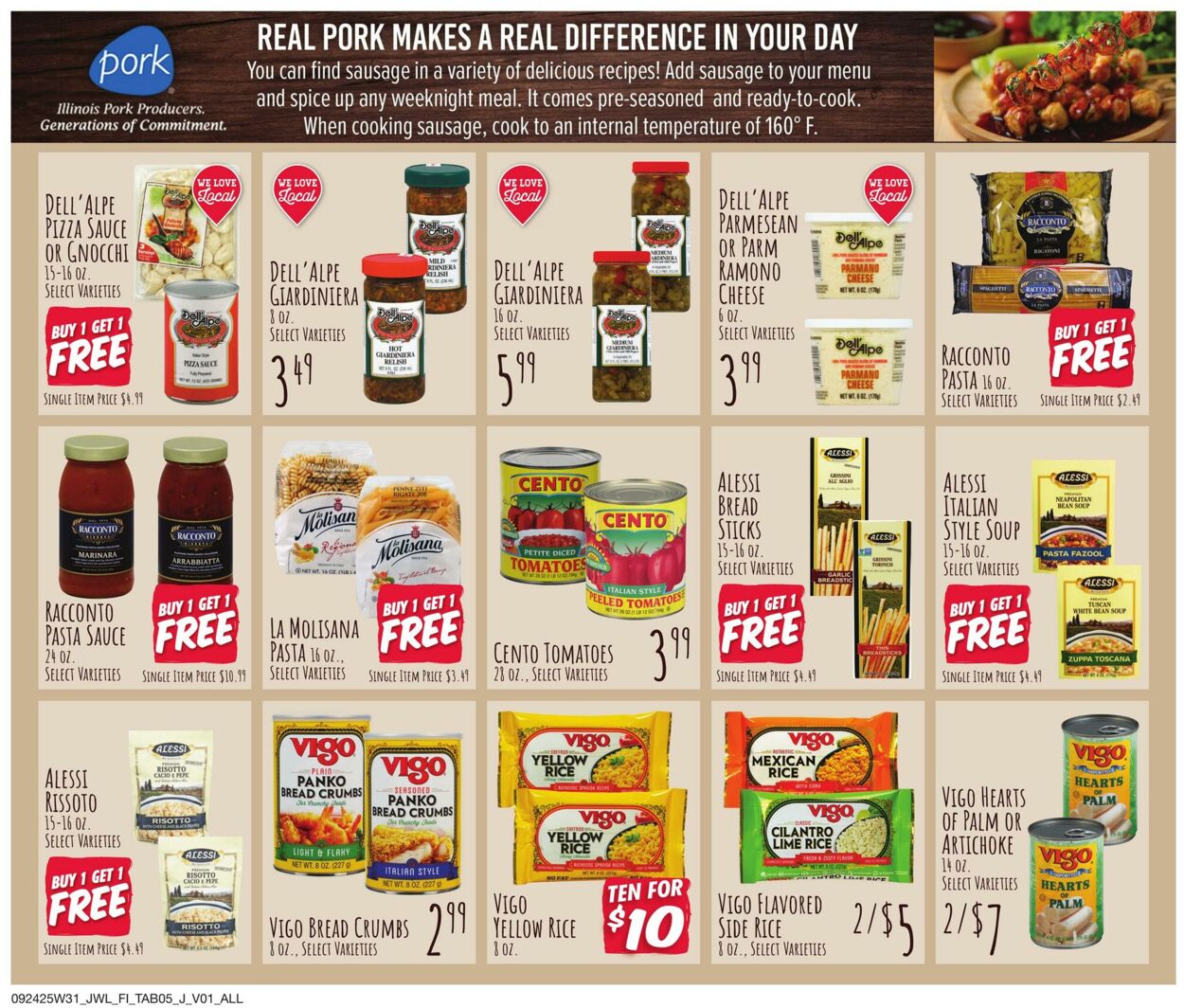 Weekly ad Jewel Osco 09/24/2025 - 10/21/2025