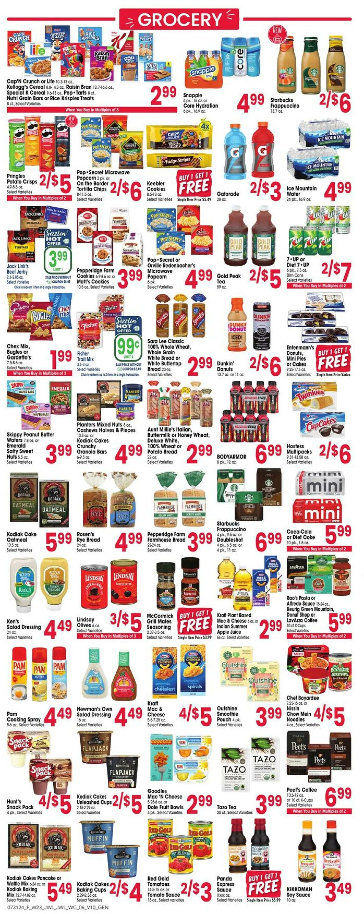 Weekly ad Jewel Osco 07/31/2024 - 08/06/2024