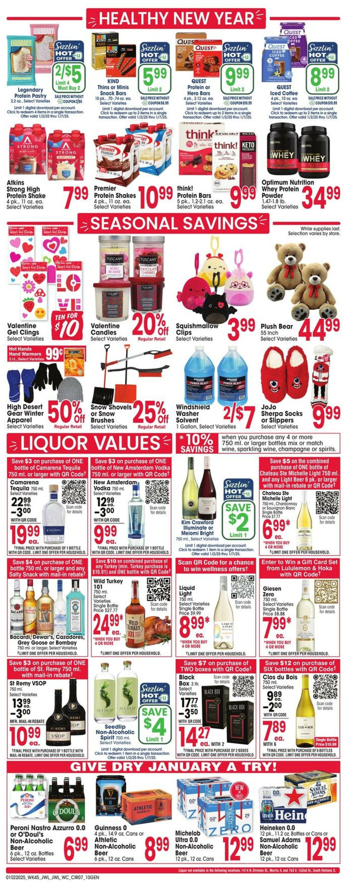 Weekly ad Jewel Osco 01/02/2025 - 01/07/2025