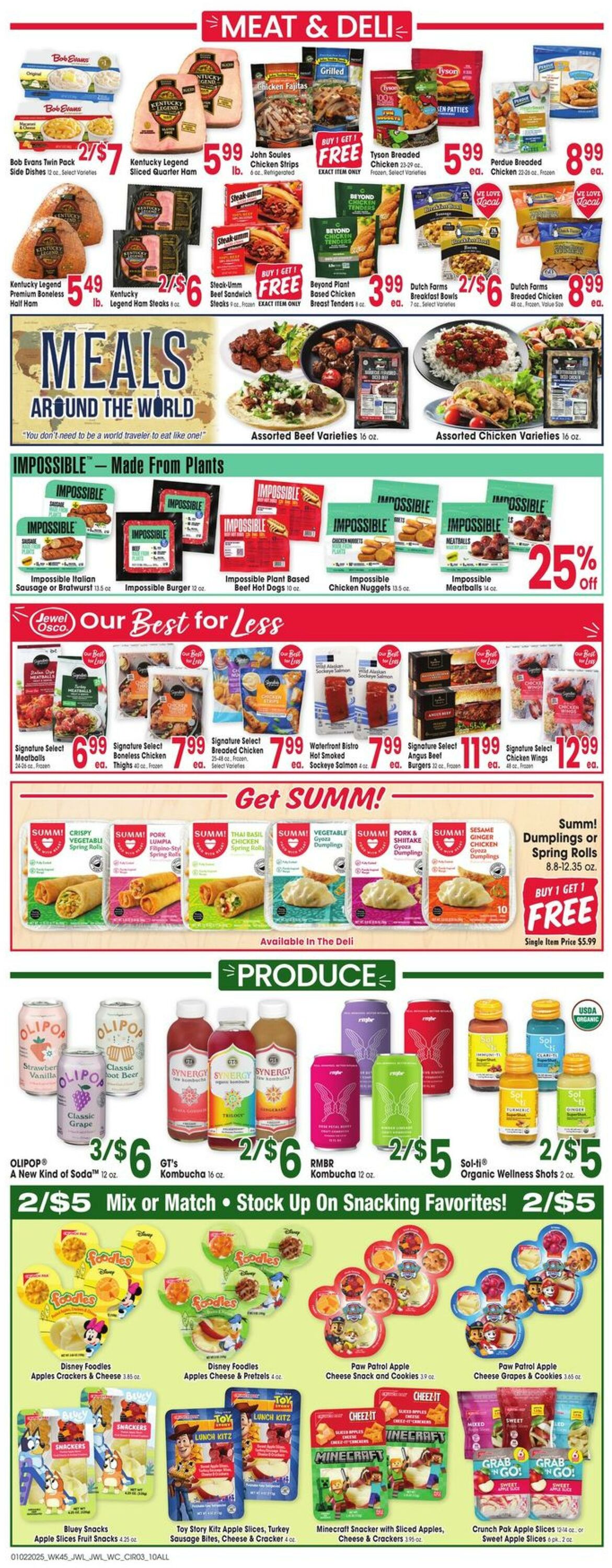 Weekly ad Jewel Osco 01/02/2025 - 01/07/2025