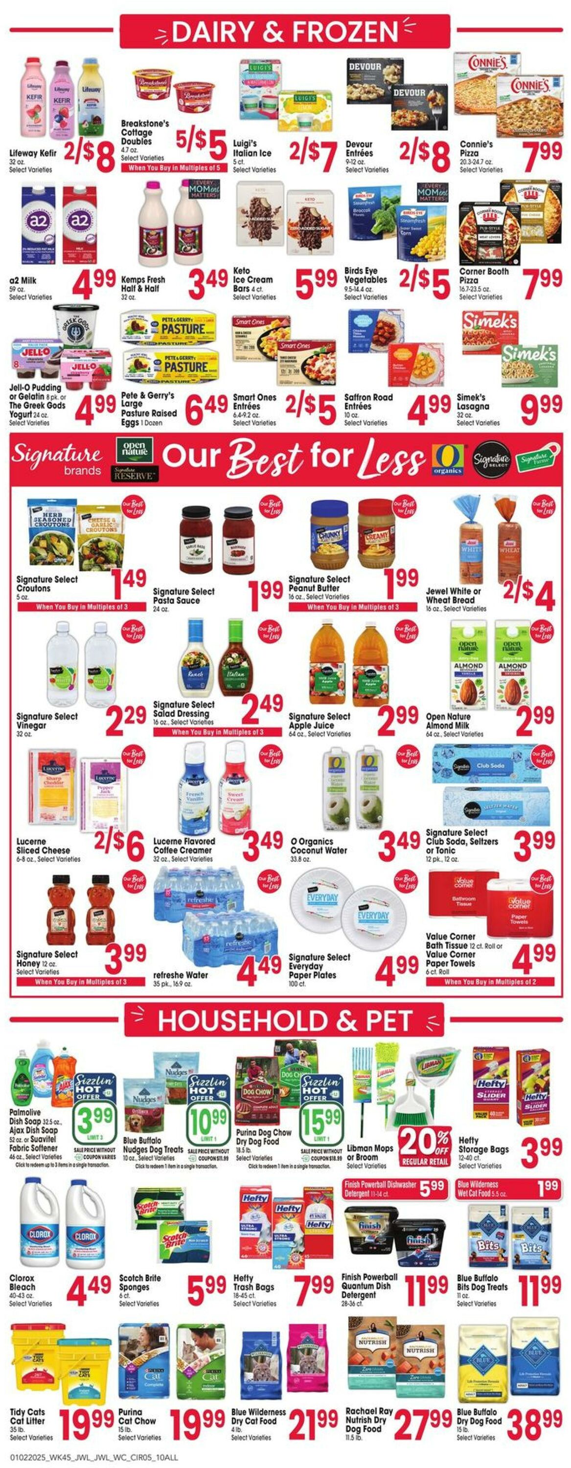 Weekly ad Jewel Osco 01/02/2025 - 01/07/2025