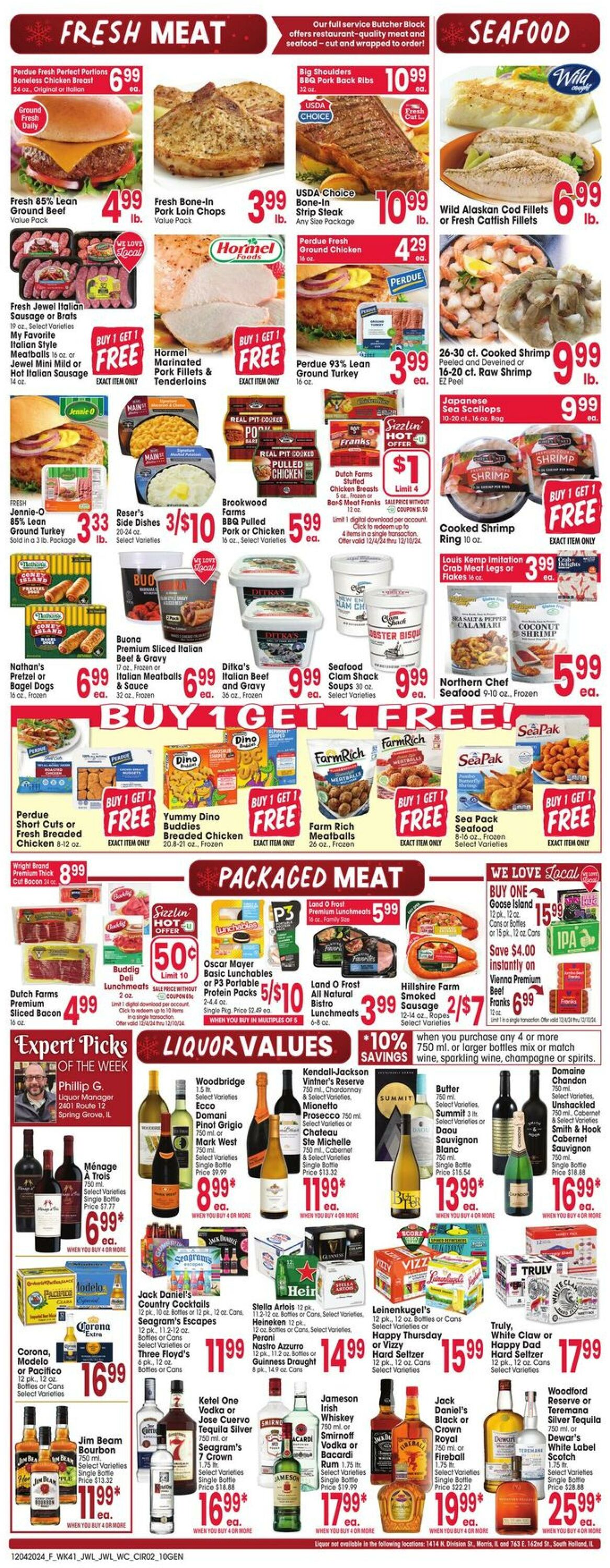 Weekly ad Jewel Osco 12/04/2024 - 12/10/2024