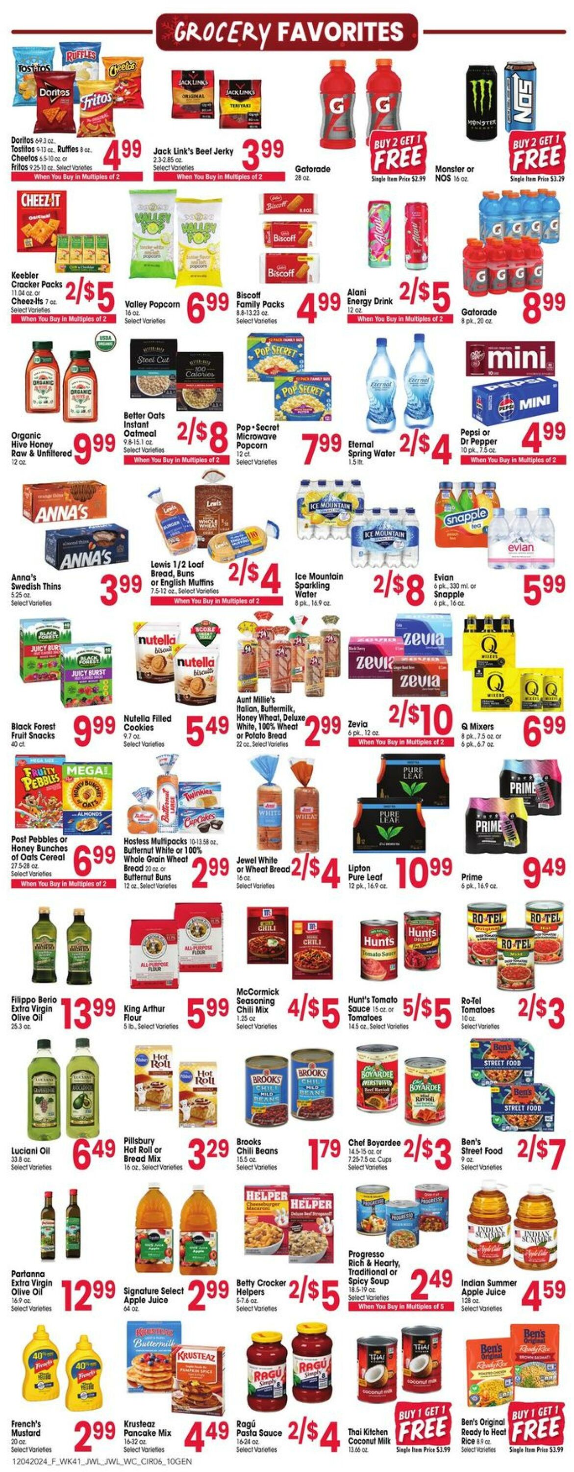 Weekly ad Jewel Osco 12/04/2024 - 12/10/2024