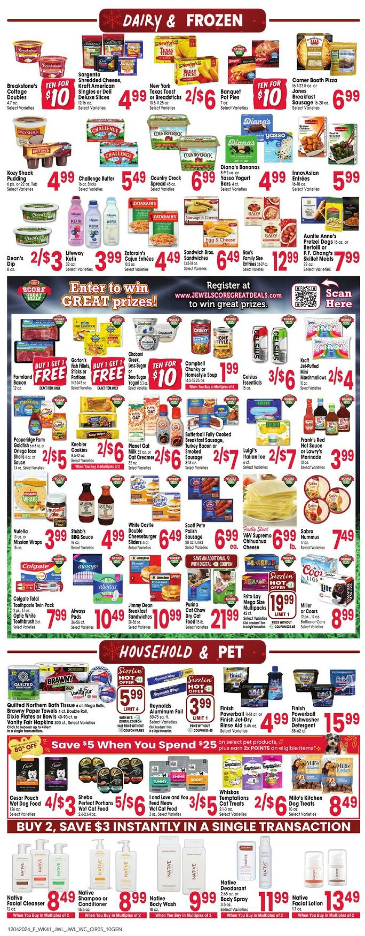 Weekly ad Jewel Osco 12/04/2024 - 12/10/2024