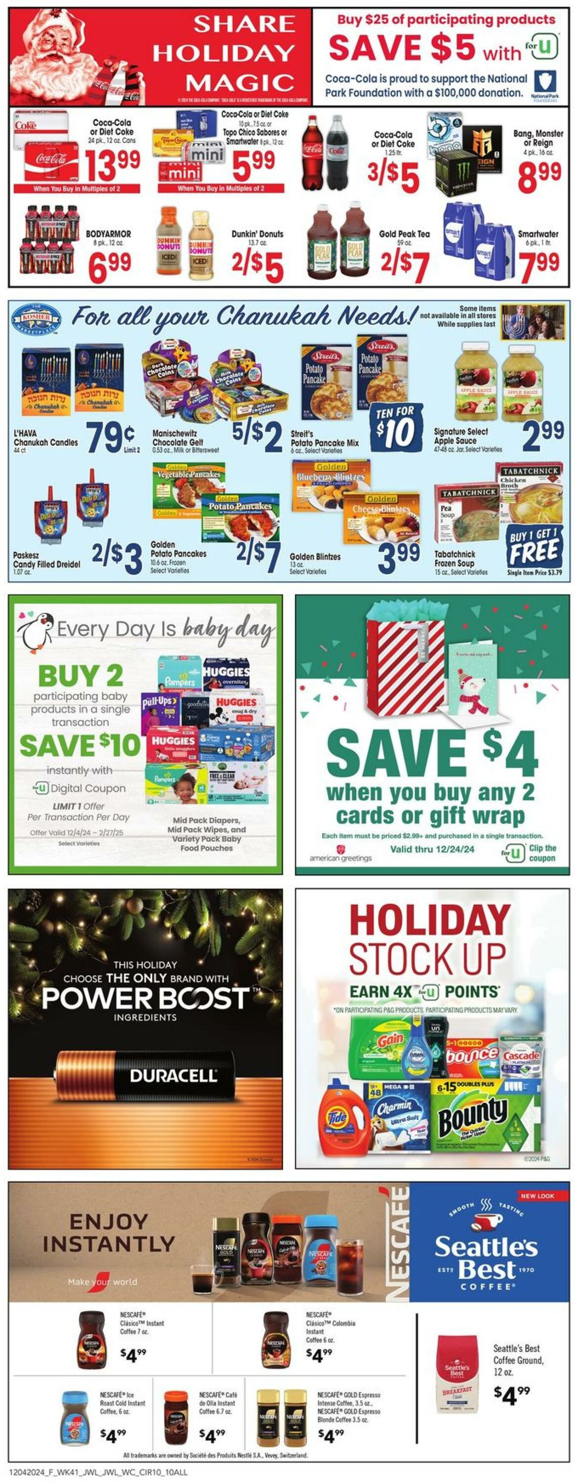 Weekly ad Jewel Osco 12/04/2024 - 12/10/2024