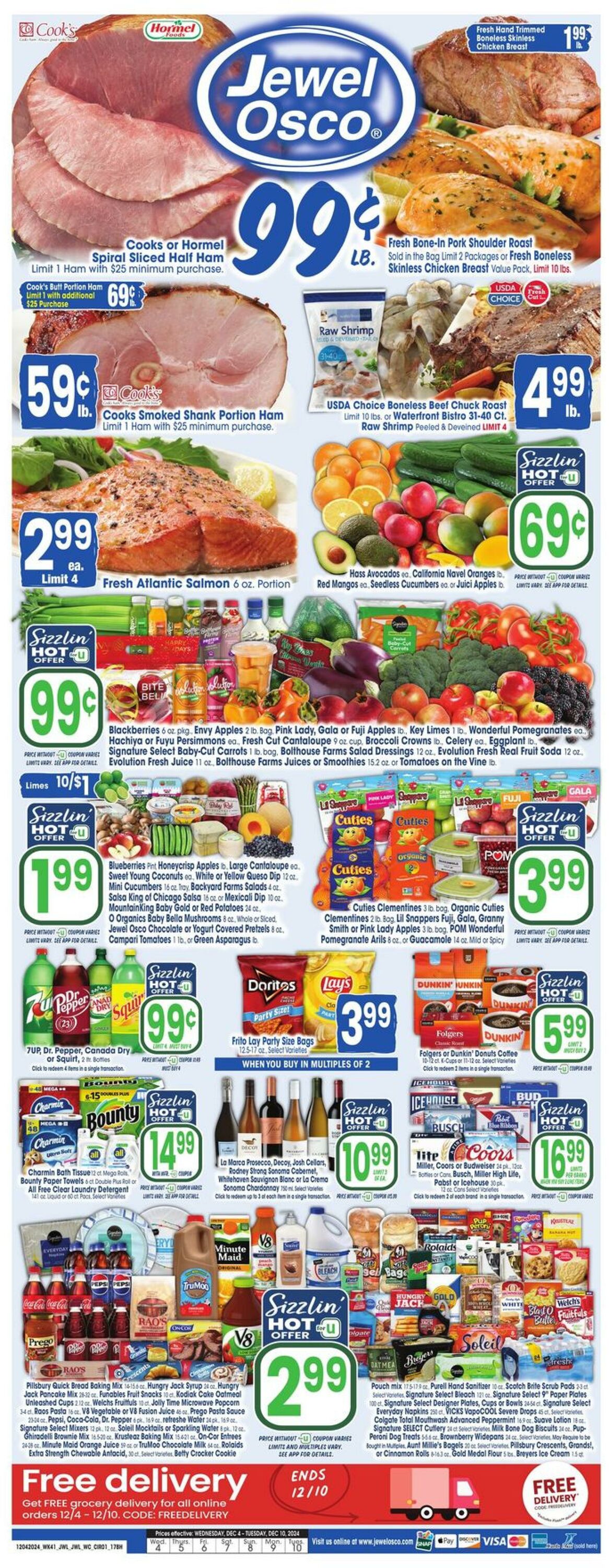 Weekly ad Jewel Osco 12/04/2024 - 12/10/2024