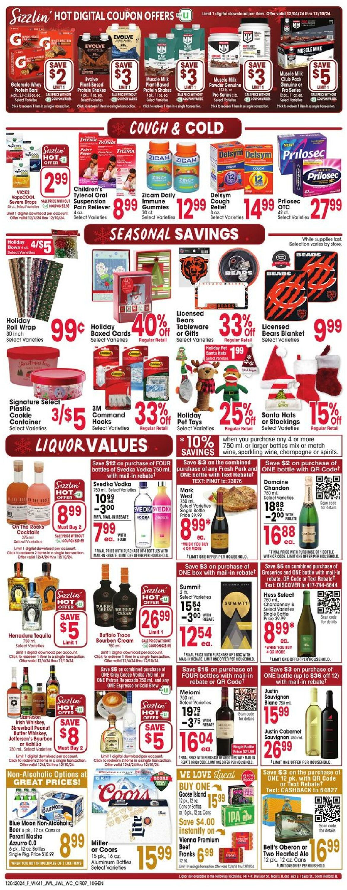 Weekly ad Jewel Osco 12/04/2024 - 12/10/2024