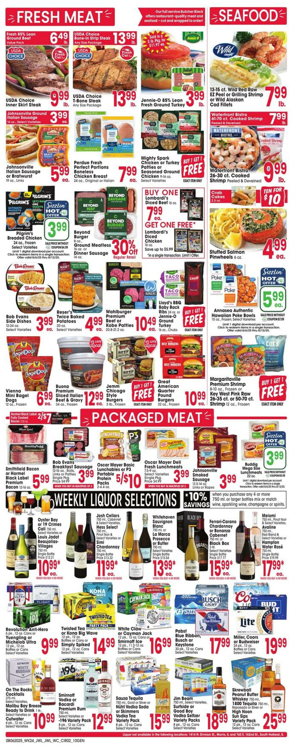 Weekly ad Jewel Osco 08/06/2025 - 08/12/2025