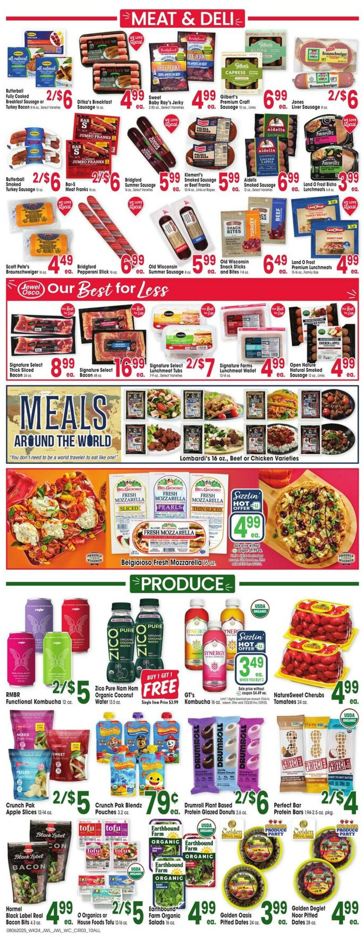 Weekly ad Jewel Osco 08/06/2025 - 08/12/2025