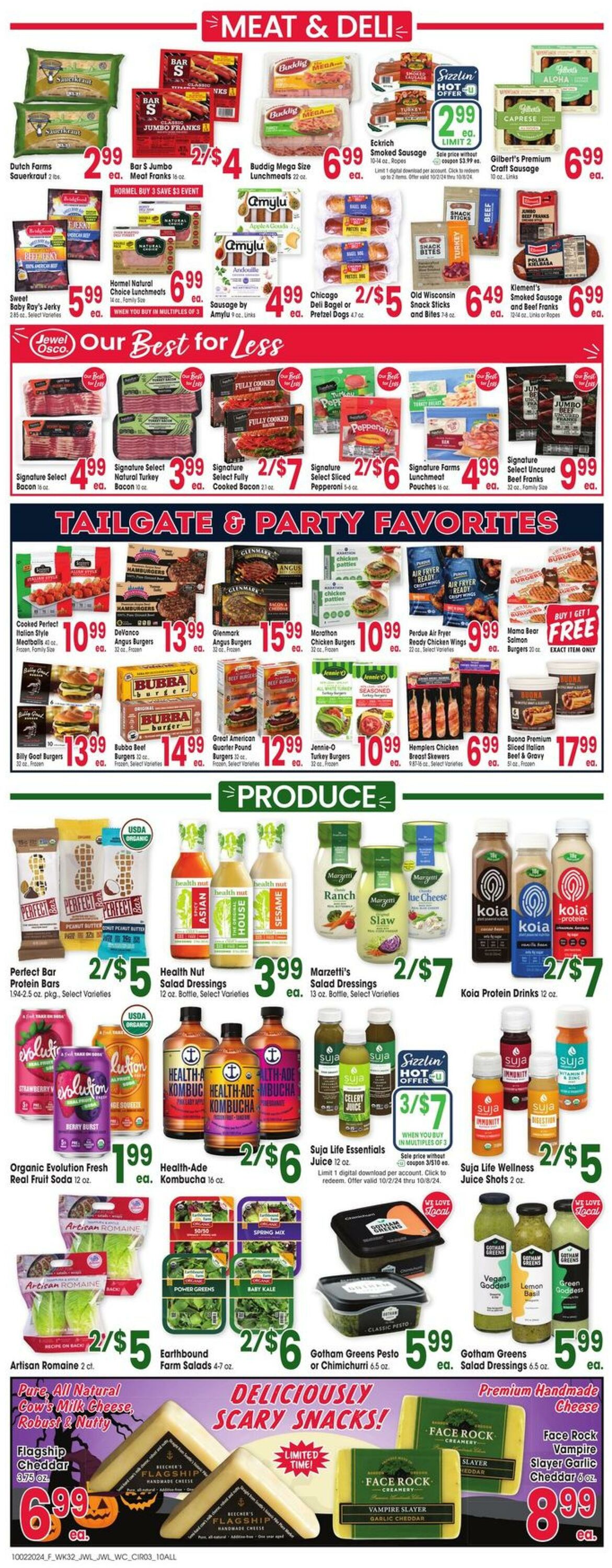 Weekly ad Jewel Osco 10/02/2024 - 10/08/2024