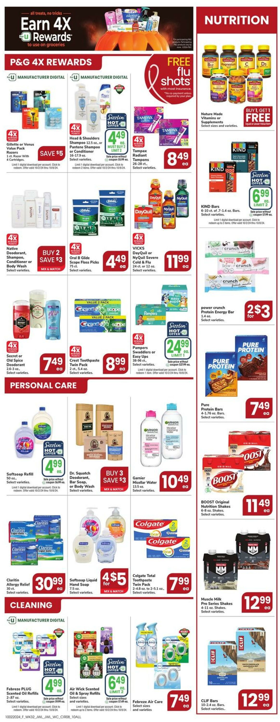 Weekly ad Jewel Osco 10/02/2024 - 10/08/2024