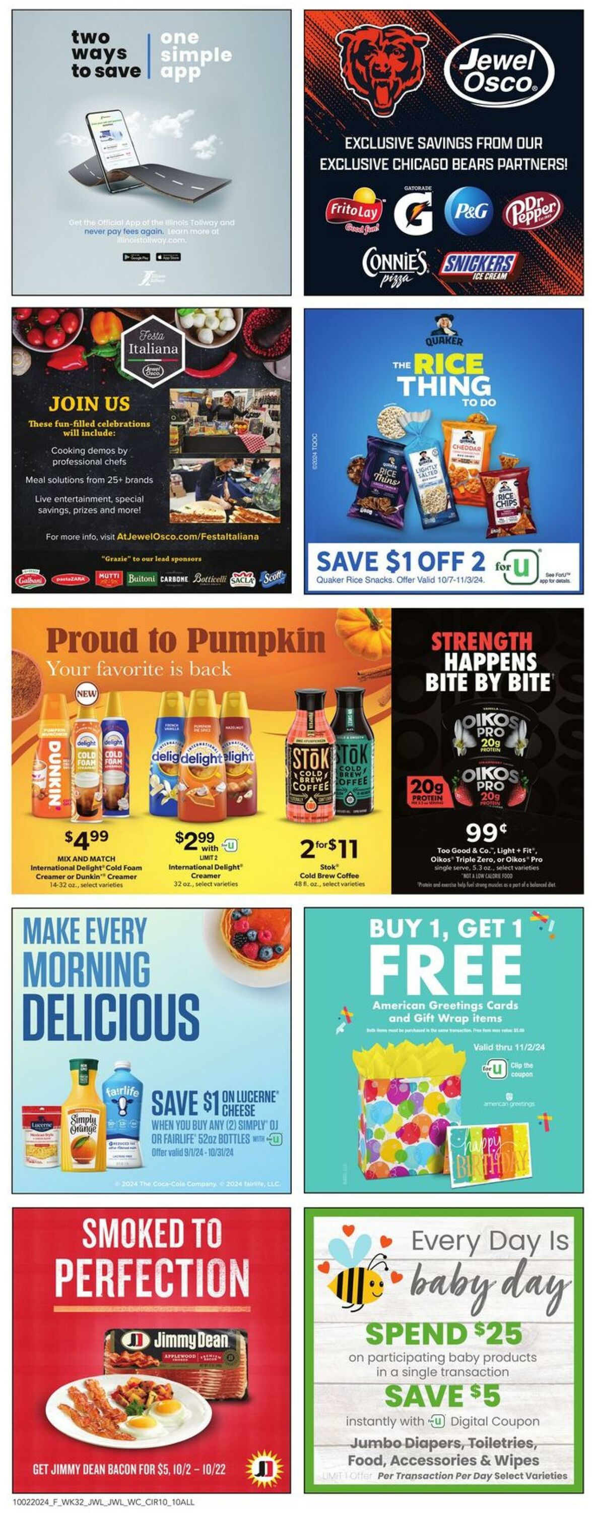 Weekly ad Jewel Osco 10/02/2024 - 10/08/2024