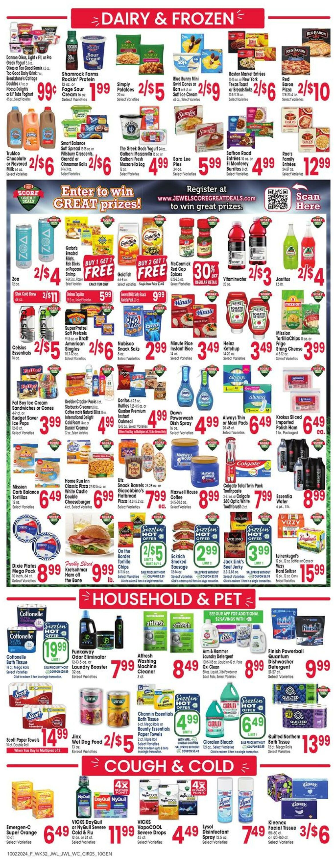 Weekly ad Jewel Osco 10/02/2024 - 10/08/2024