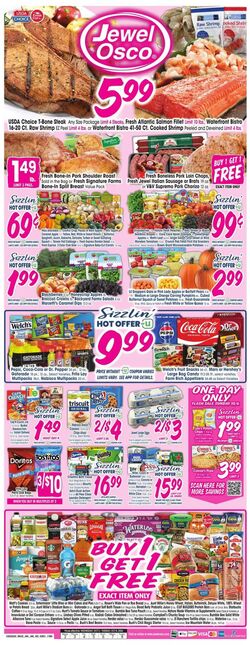 Weekly ad Jewel Osco 10/23/2024 - 10/29/2024