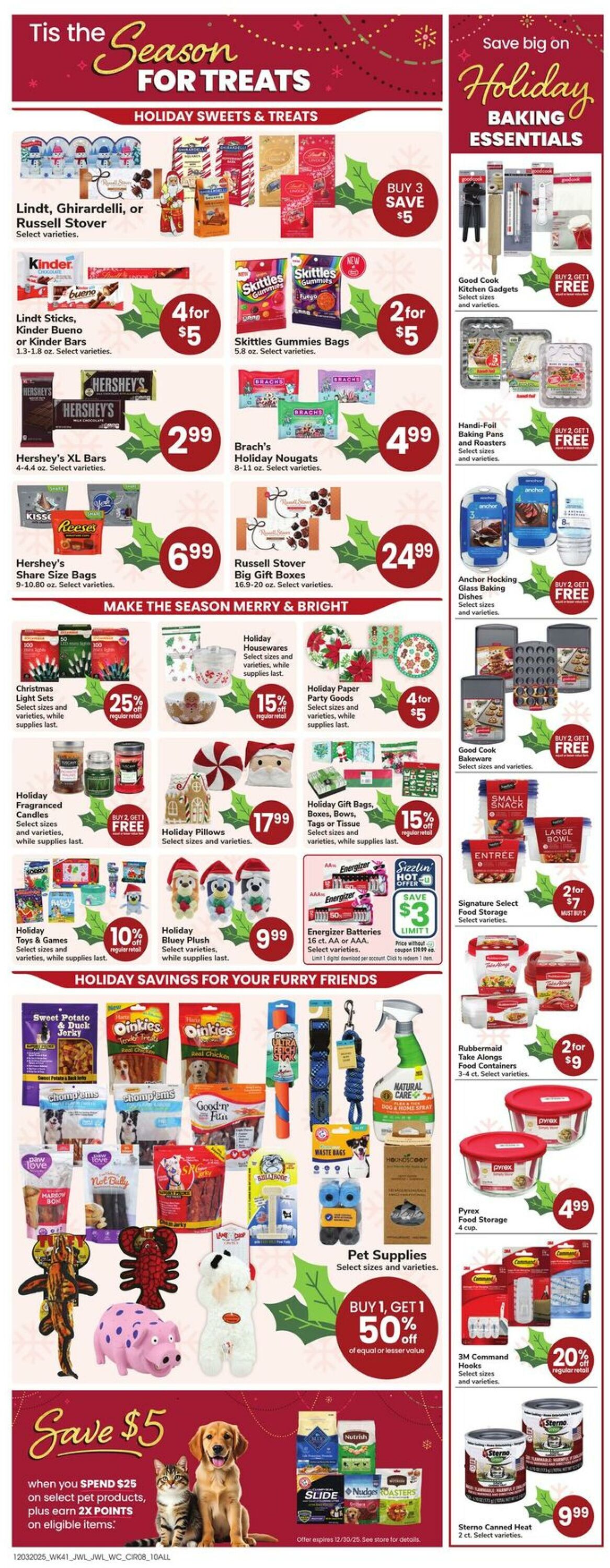 Weekly ad Jewel Osco 12/03/2025 - 12/09/2025