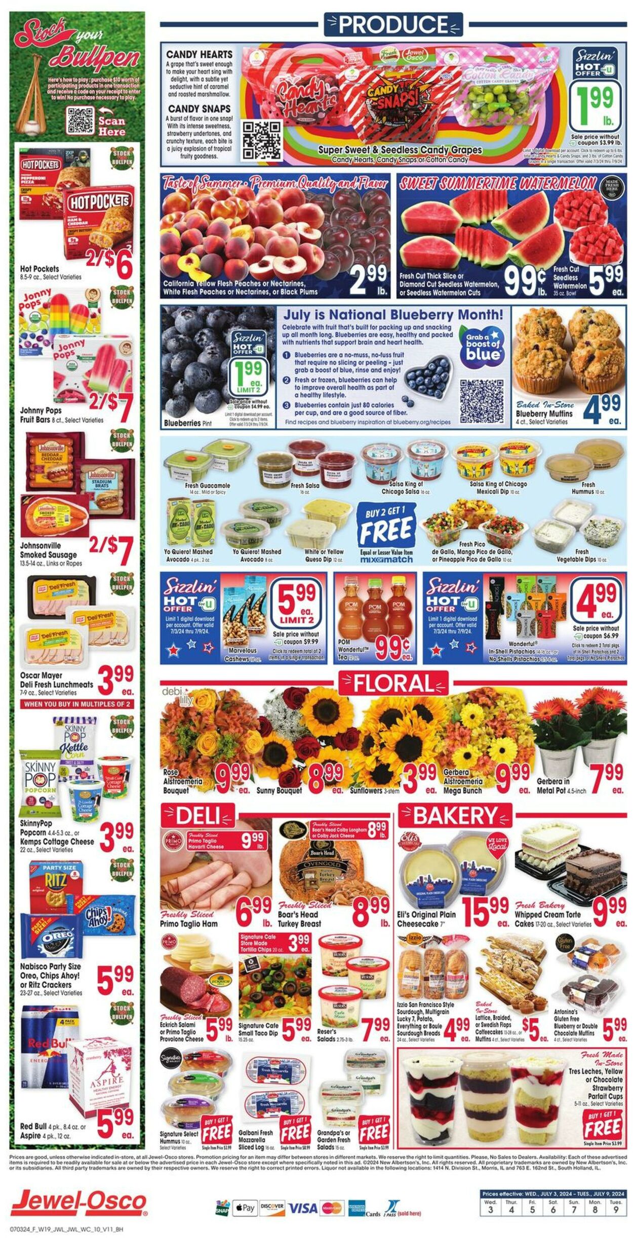 Weekly ad Jewel Osco 07/03/2024 - 07/09/2024