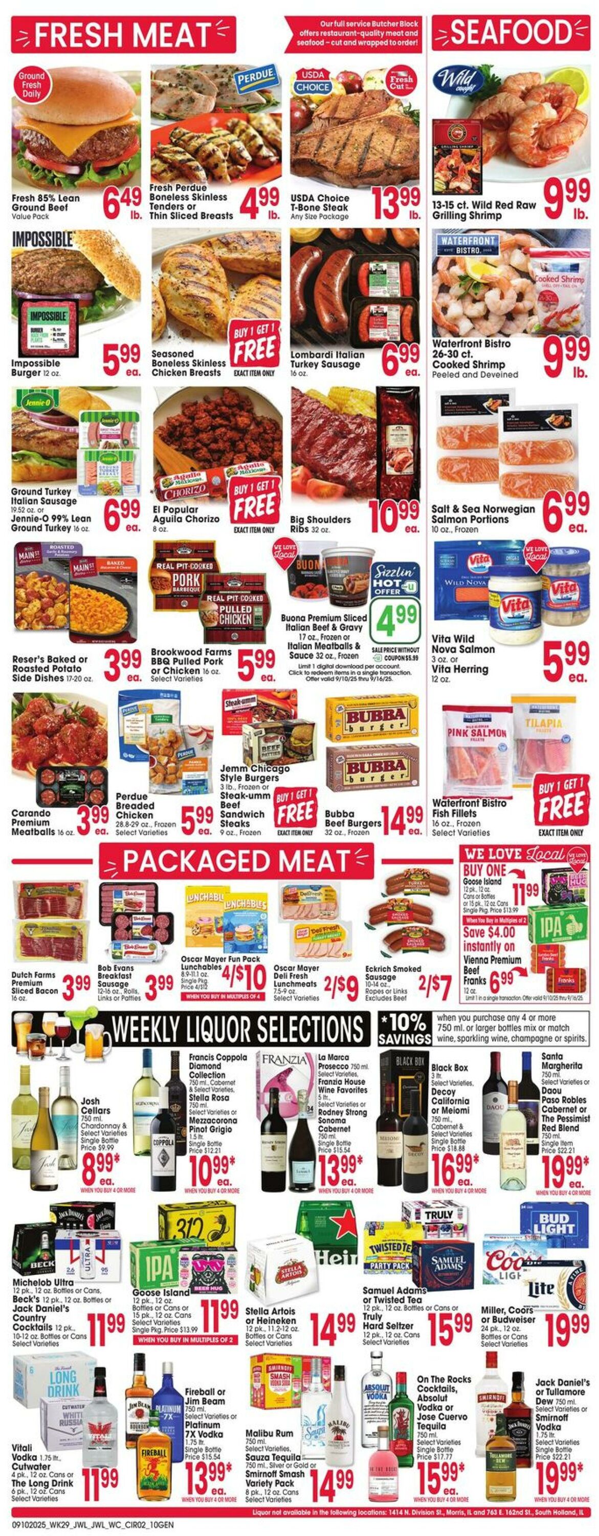 Weekly ad Jewel Osco 09/10/2025 - 09/16/2025