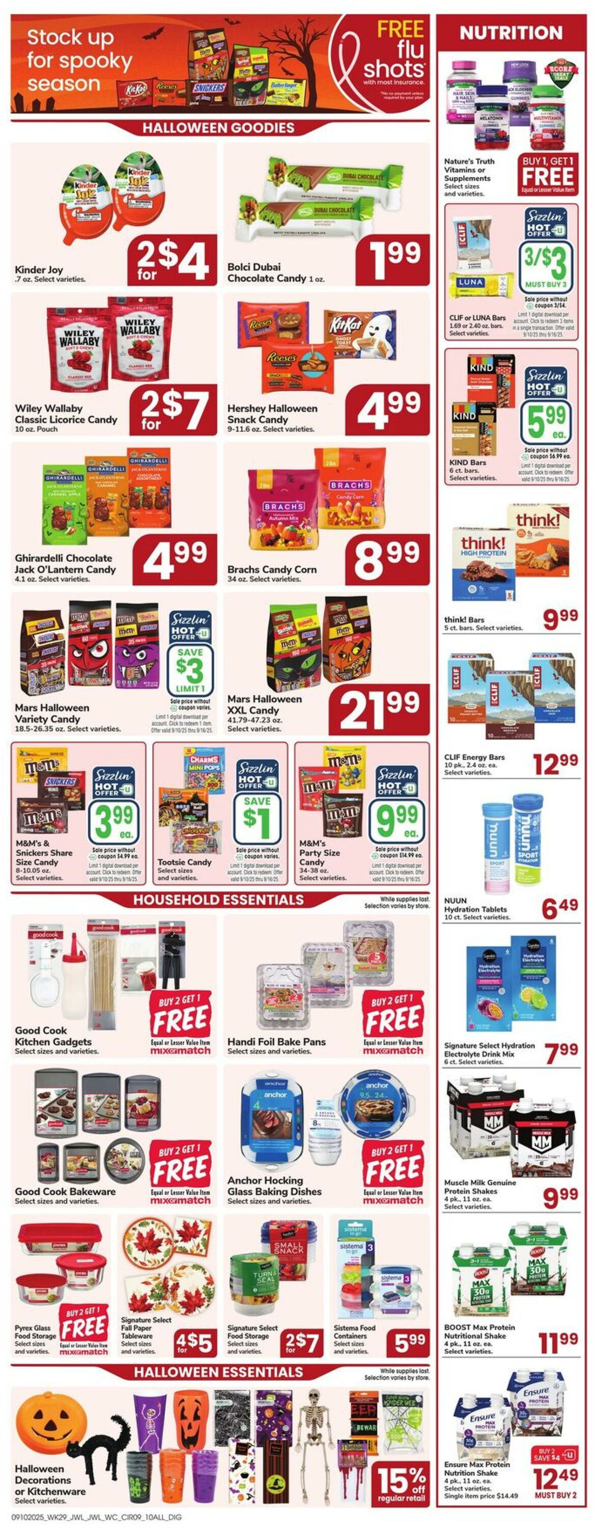 Weekly ad Jewel Osco 09/10/2025 - 09/16/2025