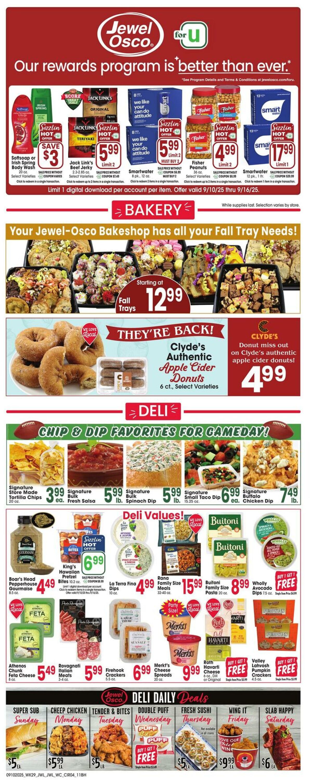 Weekly ad Jewel Osco 09/10/2025 - 09/16/2025