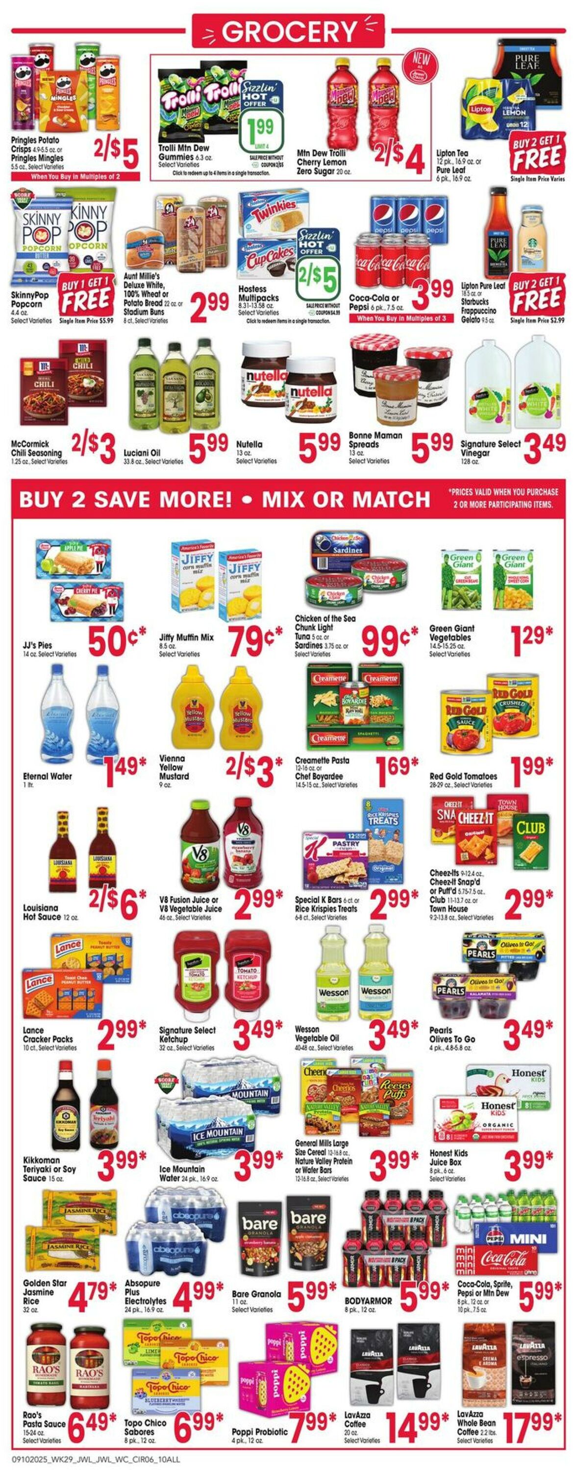 Weekly ad Jewel Osco 09/10/2025 - 09/16/2025