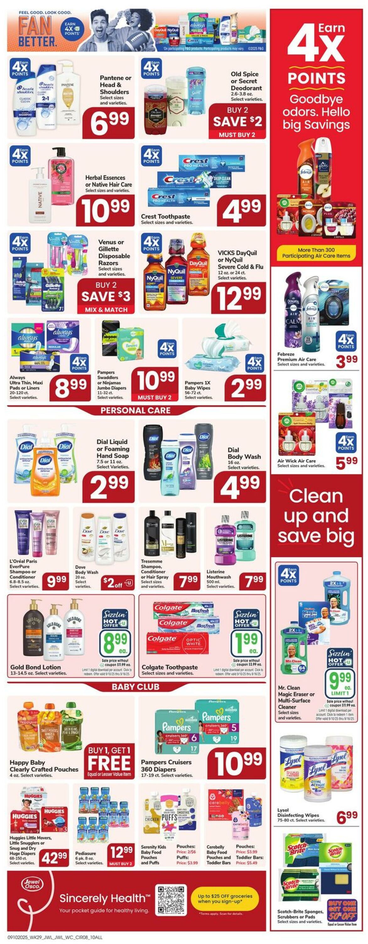 Weekly ad Jewel Osco 09/10/2025 - 09/16/2025
