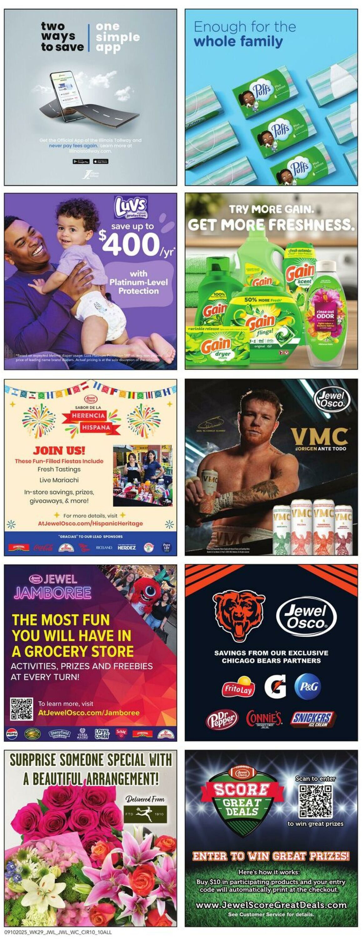 Weekly ad Jewel Osco 09/10/2025 - 09/16/2025