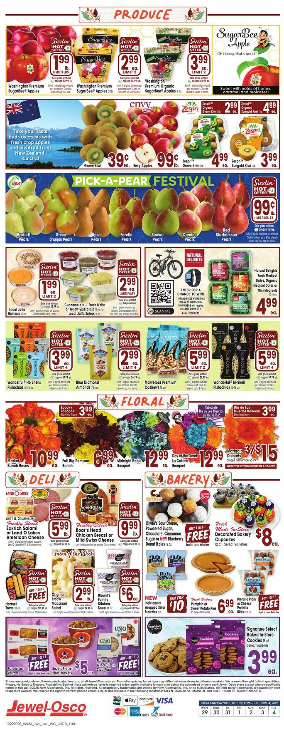 Weekly ad Jewel Osco 10/29/2025 - 11/04/2025