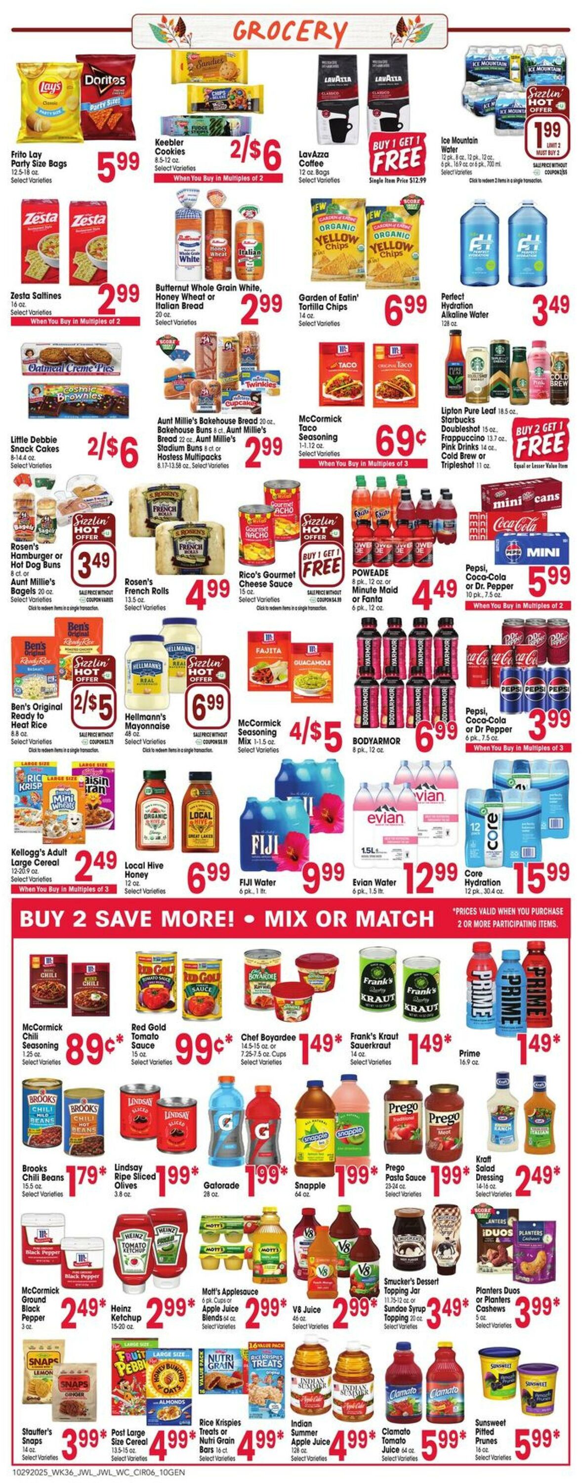 Weekly ad Jewel Osco 10/29/2025 - 11/04/2025