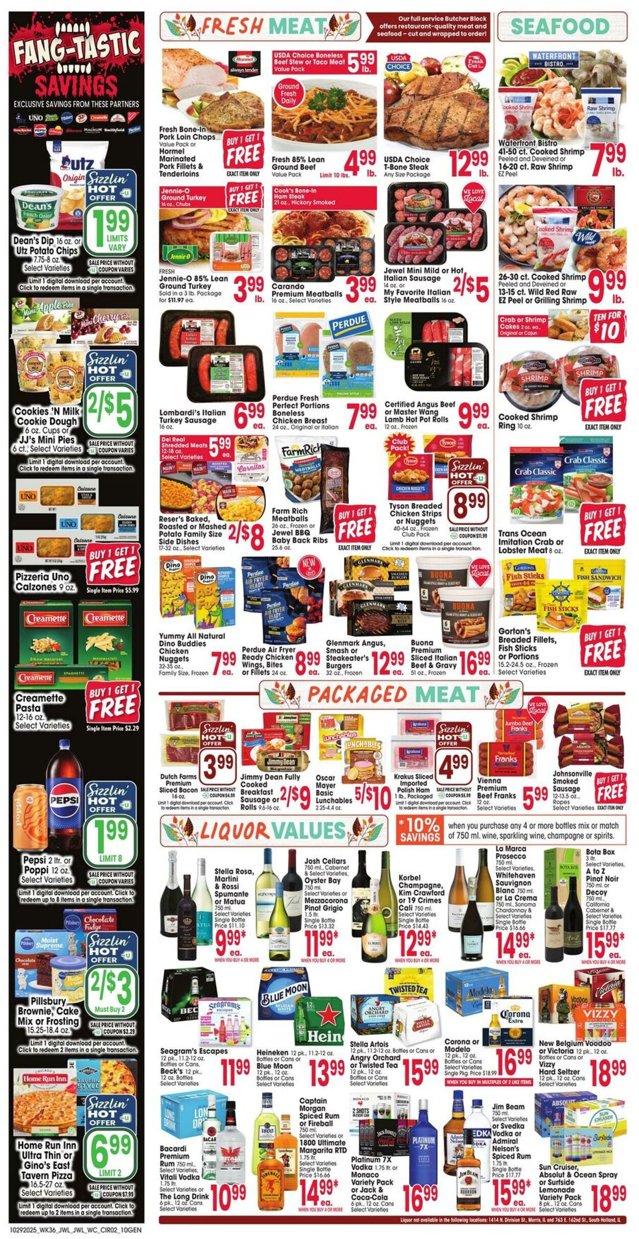 Weekly ad Jewel Osco 10/29/2025 - 11/04/2025