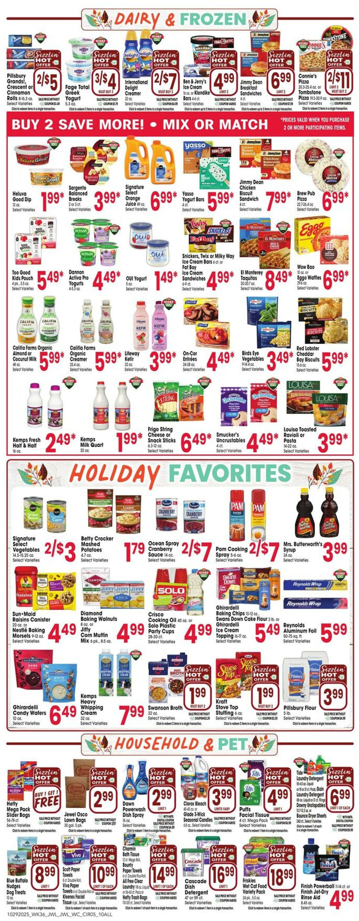 Weekly ad Jewel Osco 10/29/2025 - 11/04/2025