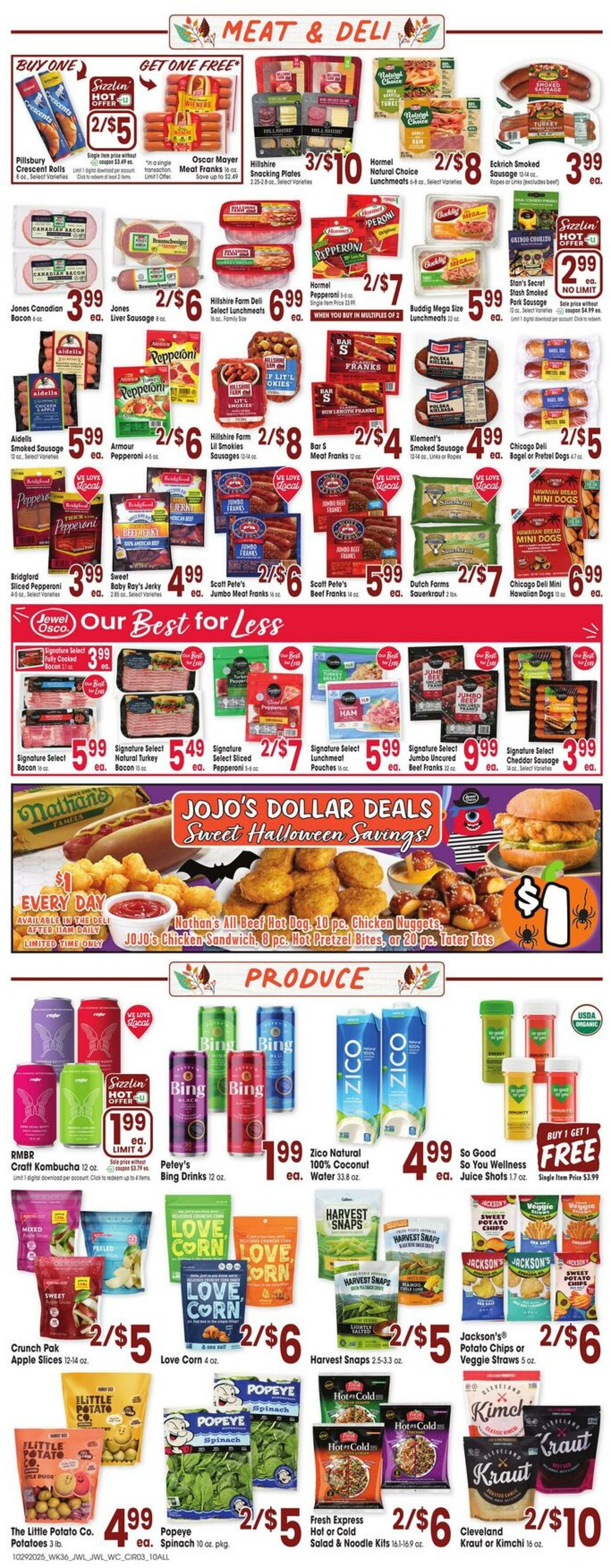 Weekly ad Jewel Osco 10/29/2025 - 11/04/2025