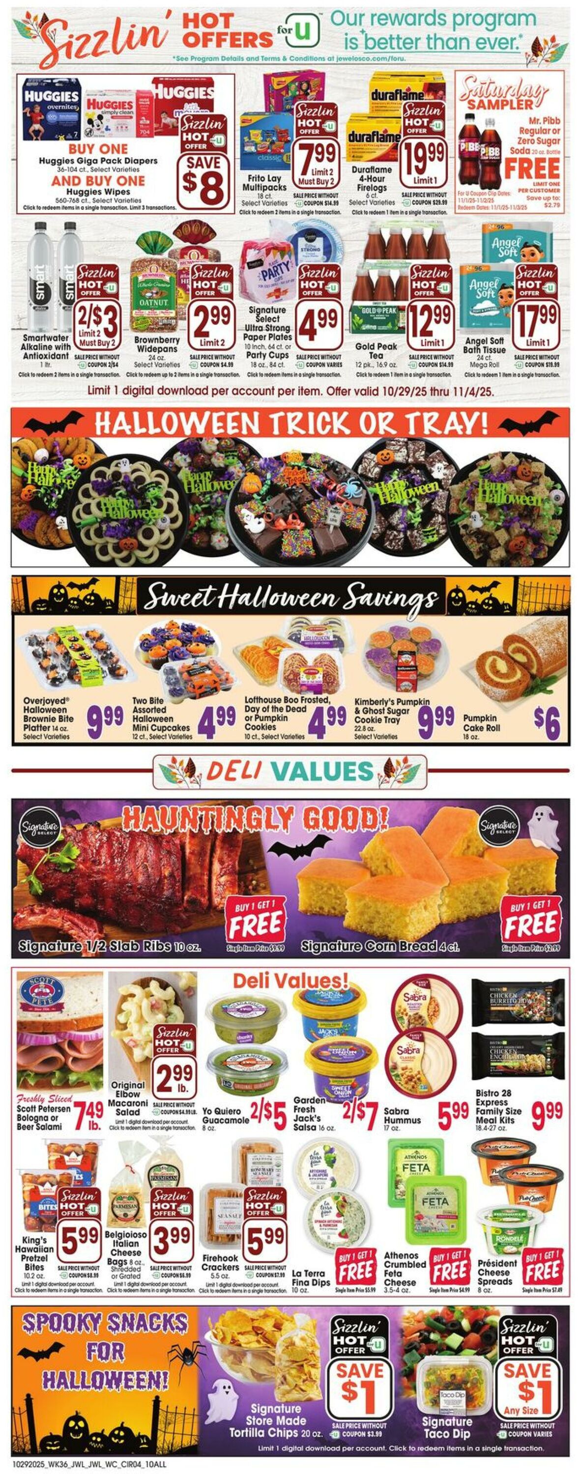 Weekly ad Jewel Osco 10/29/2025 - 11/04/2025