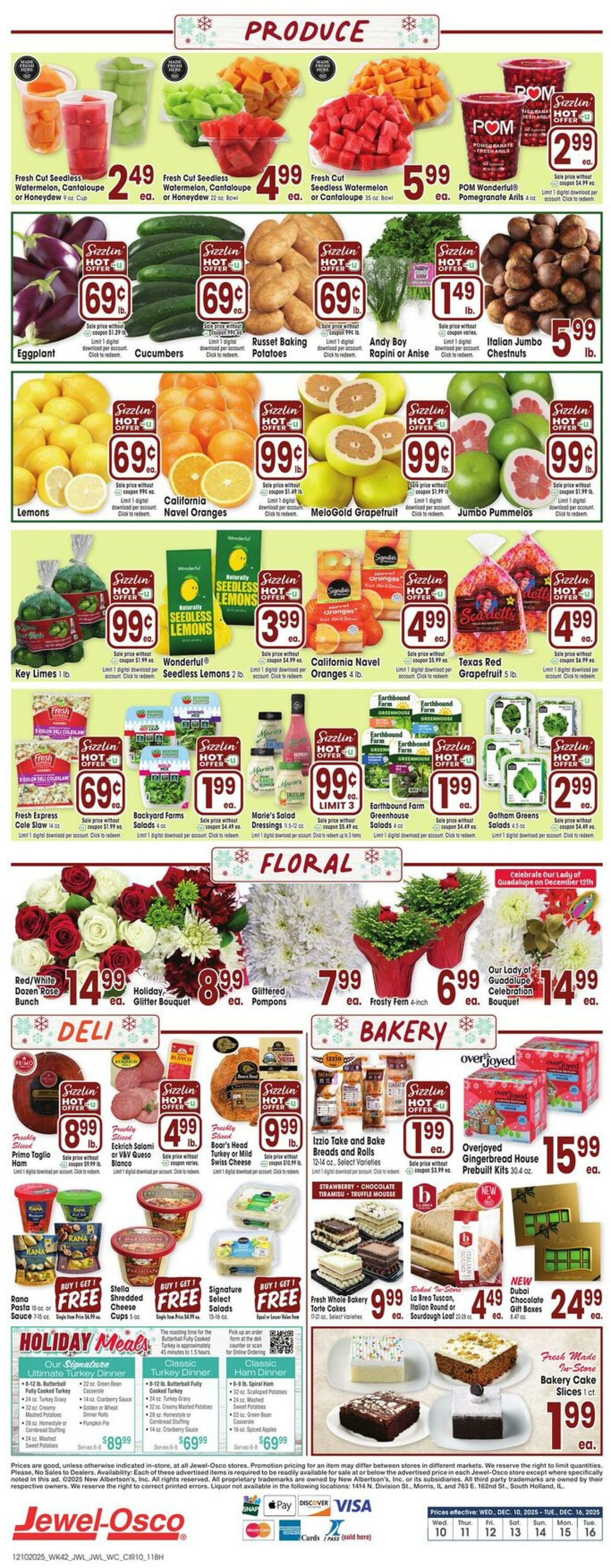 Weekly ad Jewel Osco 12/10/2025 - 12/16/2025