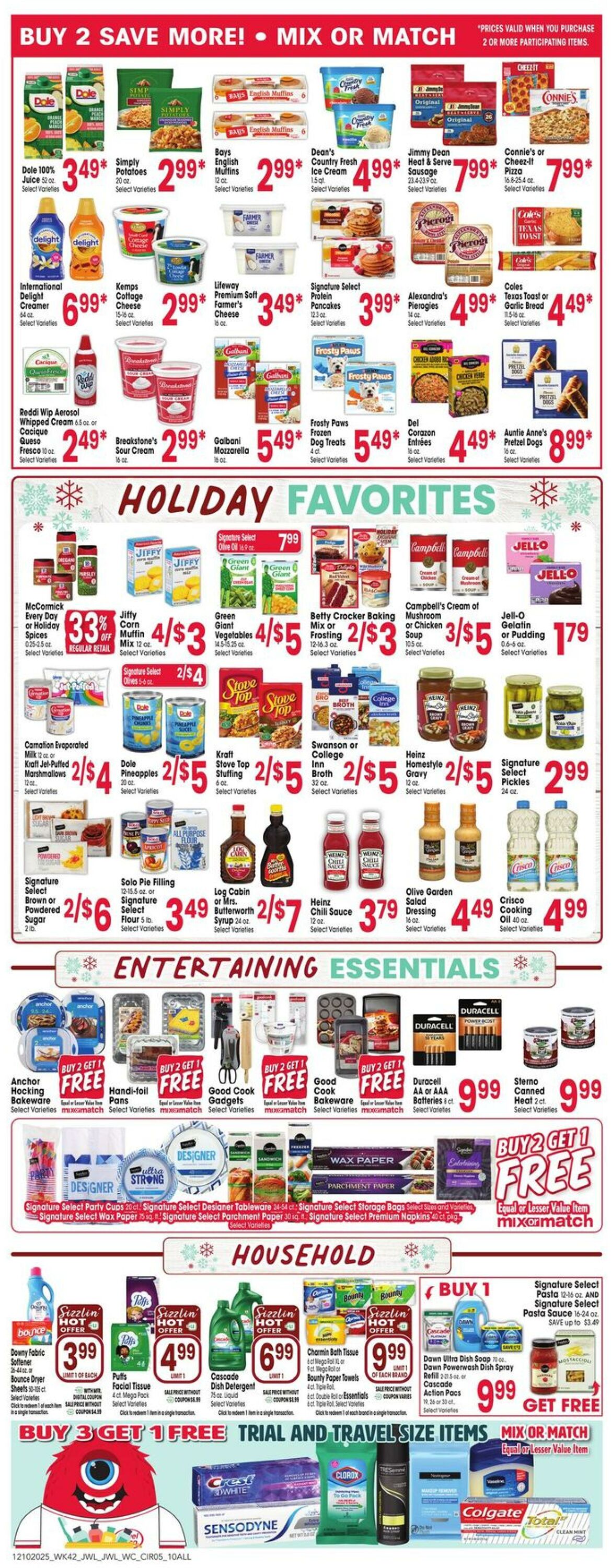 Weekly ad Jewel Osco 12/10/2025 - 12/16/2025